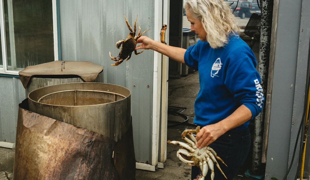 Crabbing