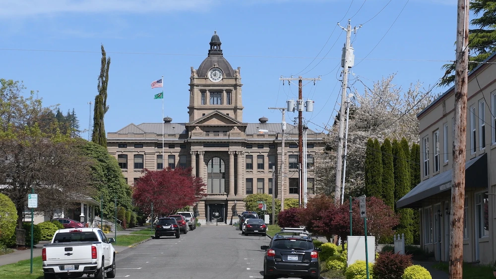 County Building In Montesano, WA