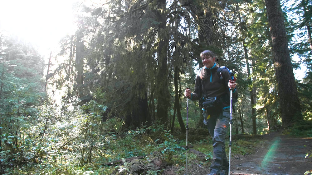 Hiking Quinault Rainforest